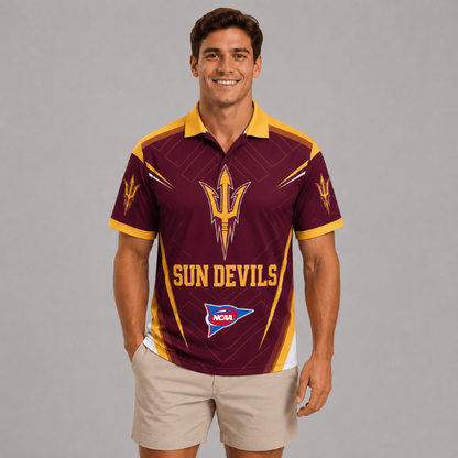 ELITE EDITION - NEW CUSTOMIZED NCAA FBS04 ASS ARIZONA STATE SUN DEVILS POLO SHIRT, ZIP POLO SHIRT, HOODIE, ZIP HOODIE, T-SHIRT & SWEATSHIRT