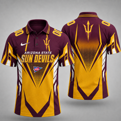 VIRAL EDITION - NEW CUSTOMIZED NCAA FBS04 ASS ARIZONA STATE SUN DEVILS POLO SHIRT, ZIP POLO SHIRT, HOODIE, ZIP HOODIE, T-SHIRT & SWEATSHIRT