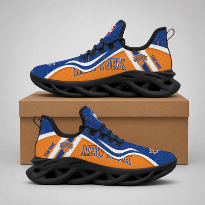 SPECIAL EDITION - NEW CUSTOMIZED NBA04 NYK NEW YORK KNICKS MAX SOUL SHOES