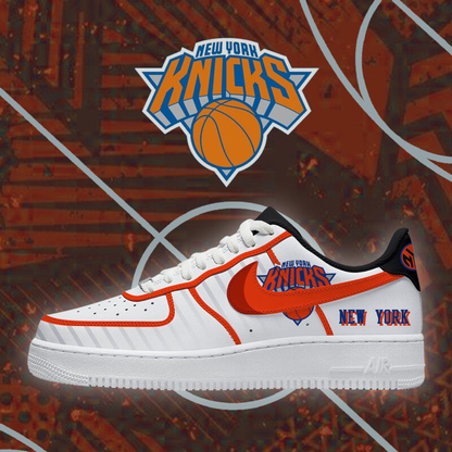 FINAL SALE - NEW CUSTOMIZED NBA04 NYK NEW YORK KNICKS AF1 SHOES