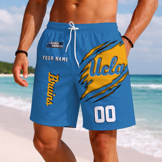 LIMITED DROP - NEW CUSTOMIZED | NCAA MAM04 UCB UCLA BRUINS SHORT PANTS