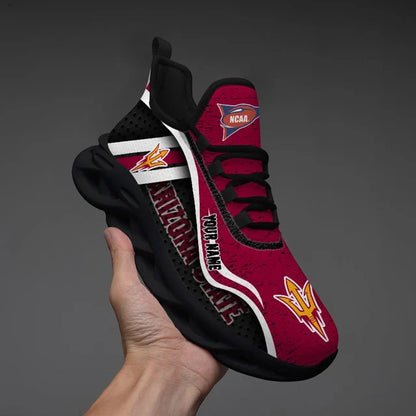 HOT DEAL - NEW CUSTOMIZED NCAA FBS04 ASS ARIZONA STATE SUN DEVILS CLUNKY SNEAKERS