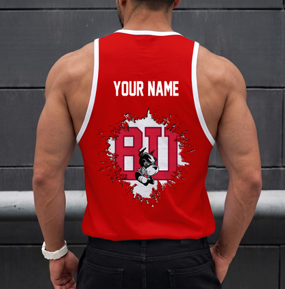 EXCLUSIVE EDITION - NEW CUSTOMIZED NCAA MFF05 BUT BOSTON UNIVERSITY TERRIERS UNISEX TANK TOP