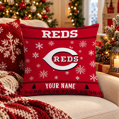 FINAL SALE - NEW PERSONALIZED MLB05 CRS CINCINNATI REDS PILLOW CASE