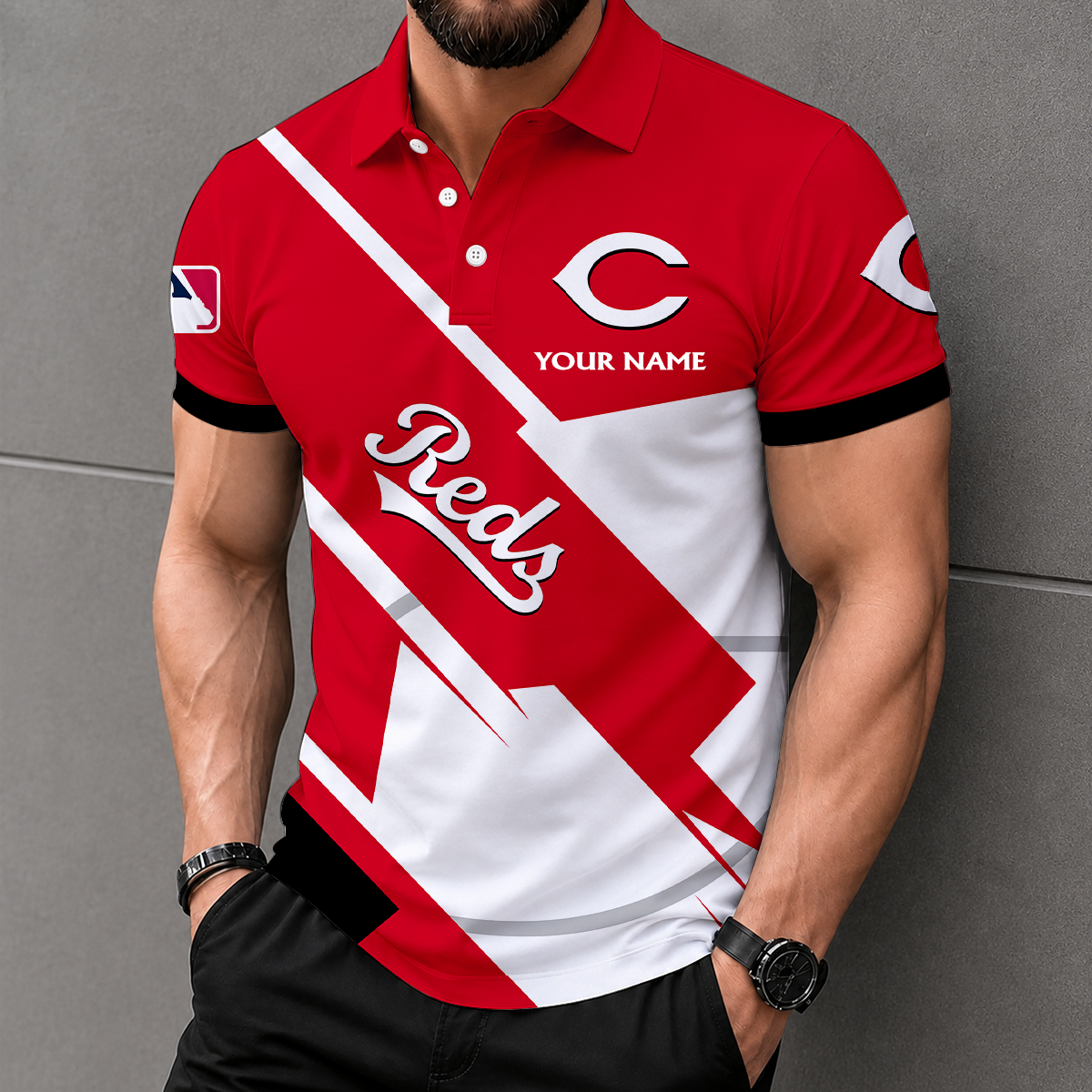 VIRAL EDITION - NEW CUSTOMIZED MLB05 CRS CINCINNATI REDS T-SHIRT, POLO SHIRT, ZIP POLO SHIRT, SWEATSHIRT, HOODIE & ZIP HOODIE