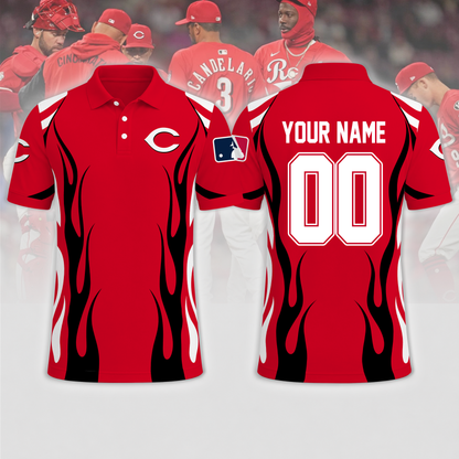 LIMITED EDITION - NEW CUSTOMIZED MLB05 CRS CINCINNATI REDS T-SHIRT, POLO SHIRT, ZIP POLO SHIRT, SWEATSHIRT, HOODIE & ZIP HOODIE