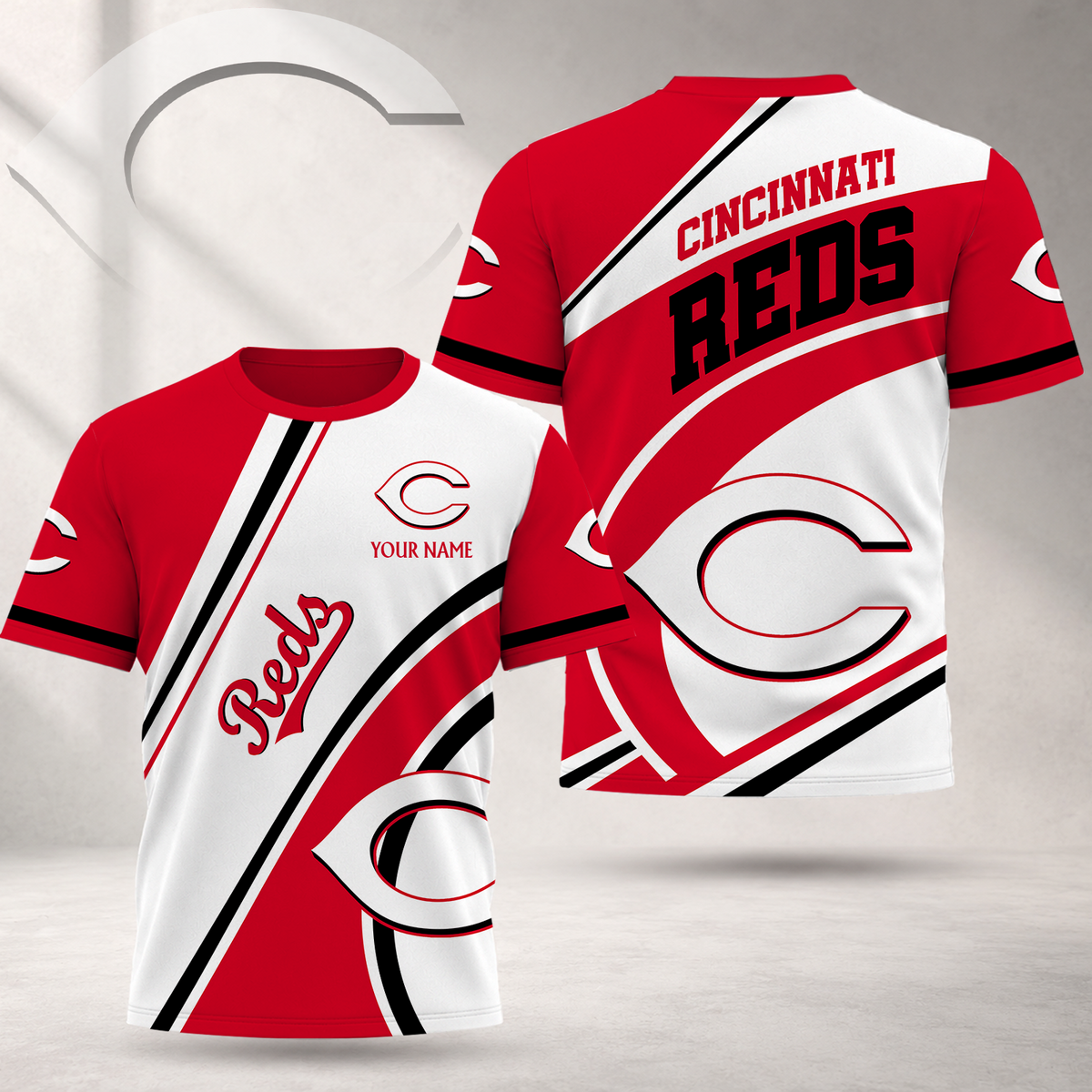 EXCLUSIVE EDITION - NEW CUSTOMIZED MLB05 CRS CINCINNATI REDS T-SHIRT, POLO SHIRT, ZIP POLO SHIRT, SWEATSHIRT, HOODIE & ZIP HOODIE