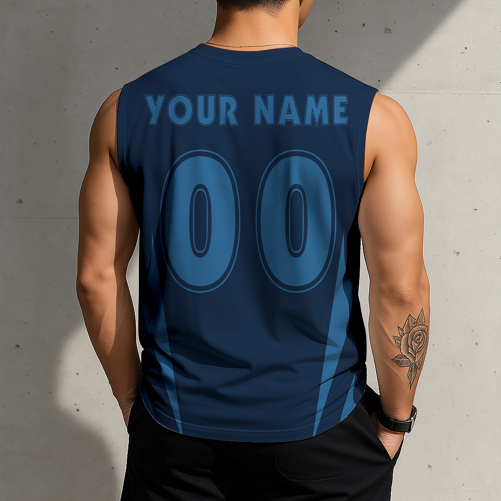FINAL SALE - NEW CUSTOMIZED NBA05 MTW MINNESOTA TIMBERWOLVES MEN'S GYM SHIRT