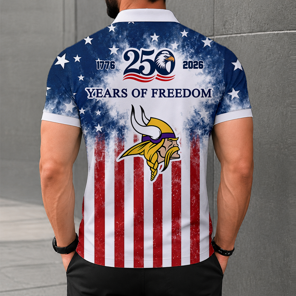 MEGA SALE - NEW CUSTOMIZED NFL05 MVK MINNESOTA VIKINGS POLO SHIRT, ZIP POLO SHIRT & T-SHIRTS