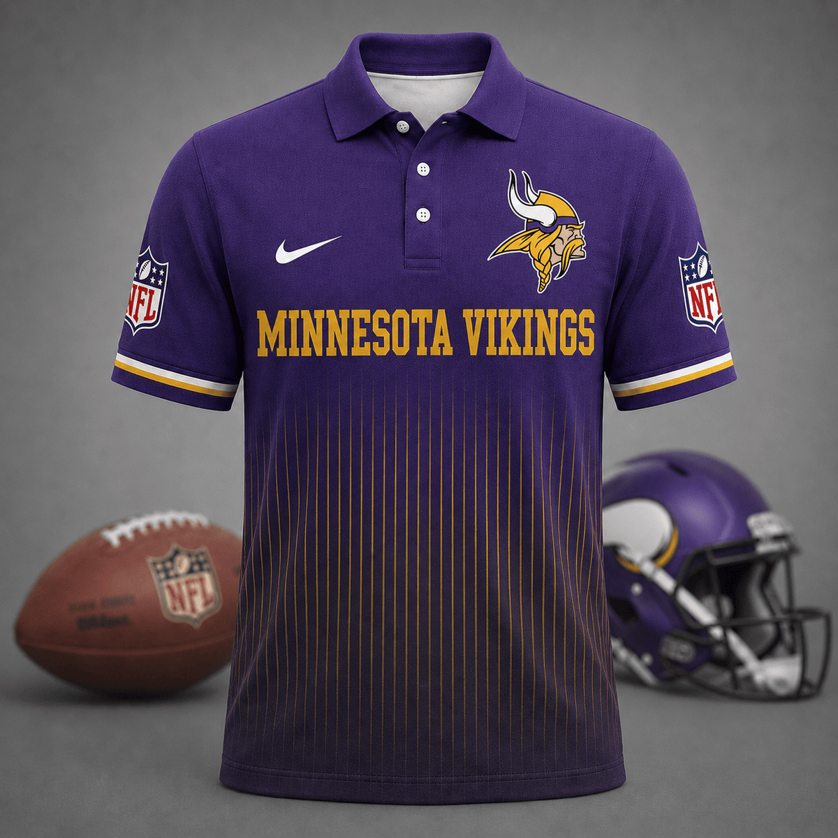 FINAL SALE - NEW CUSTOMIZED NFL05 MVK MINNESOTA VIKINGS T-SHIRT, POLO SHIRT, ZIP POLO SHIRT, SWEATSHIRT, HOODIE & ZIP HOODIE