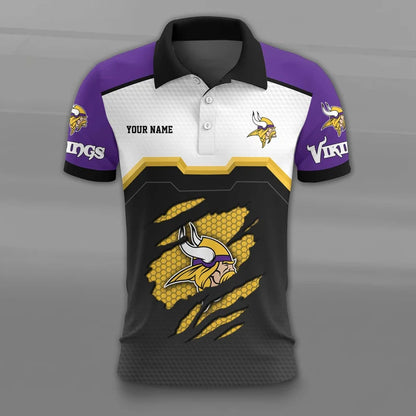 VIRAL EDITION - NEW CUSTOMIZED NFL05 MVK MINNESOTA VIKINGS T-SHIRT, POLO SHIRT, ZIP POLO SHIRT, SWEATSHIRT, HOODIE & ZIP HOODIE