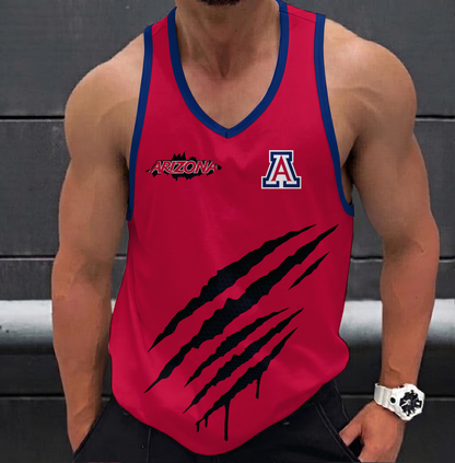 SPECIAL EDITION - NEW CUSTOMIZED NCAA CWS06 ARW ARIZONA WILDCATS UNISEX TANK TOP