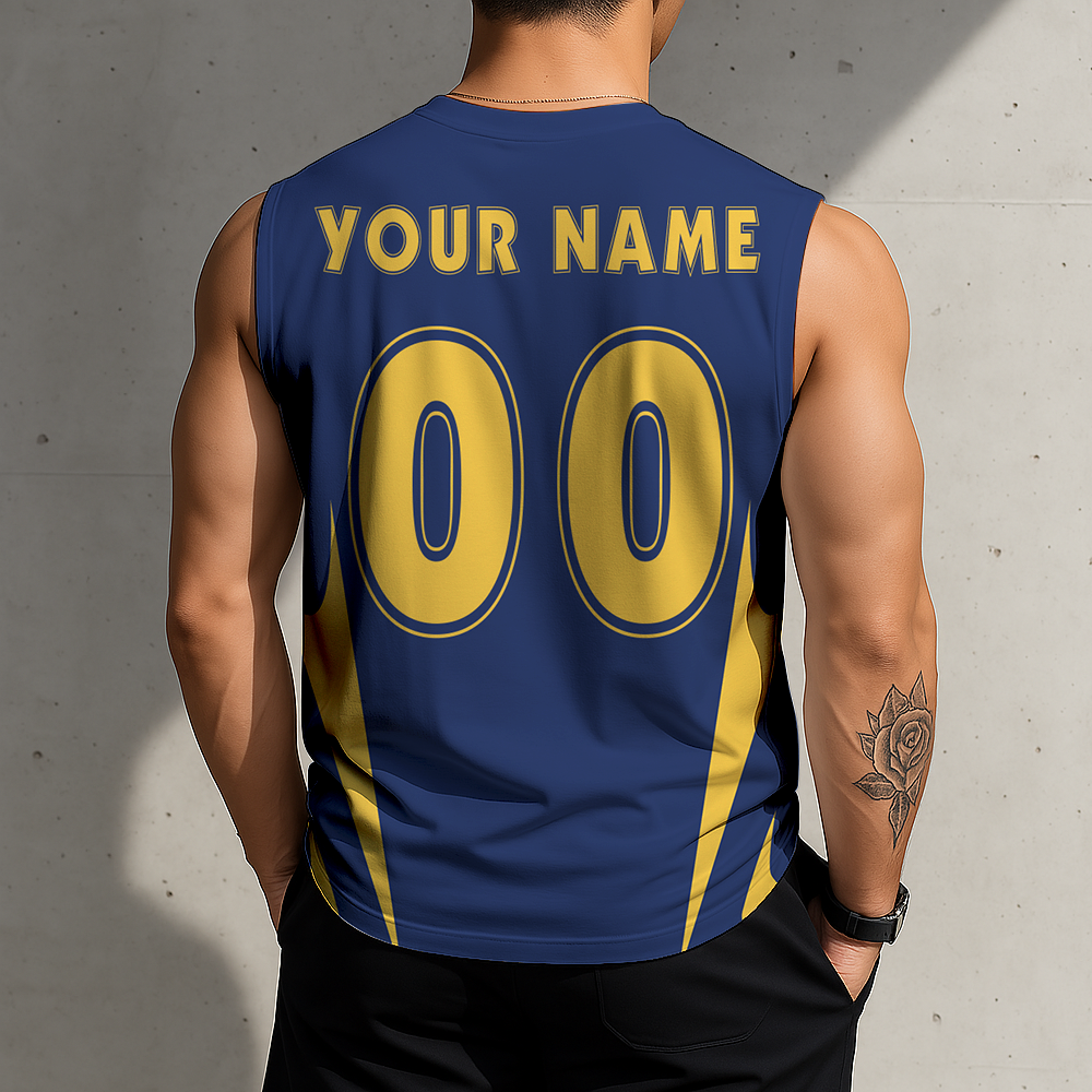 FINAL SALE - NEW CUSTOMIZED NBA06 IPA INDIANA PACERS MEN'S GYM SHIRT