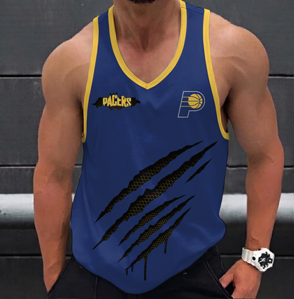 FINAL SALE - NEW CUSTOMIZED NBA06 IPA INDIANA PACERS UNISEX TANK TOP