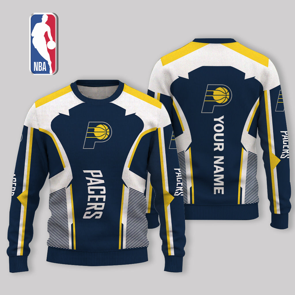 LIMITED EDITION - NEW CUSTOMIZED NBA06 IPA INDIANA PACERS UGLY SWEATER