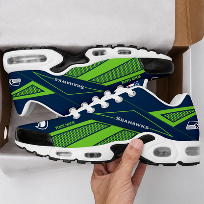 FLASH SALE - NEW CUSTOMIZED NFL06 SSH SEATTLE SEAHAWKS AIR MAX PLUS SNEAKERS
