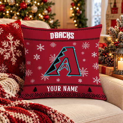 FINAL SALE - NEW PERSONALIZED MLB07 ADS ARIZONA DIAMONDBACKS PILLOW CASE