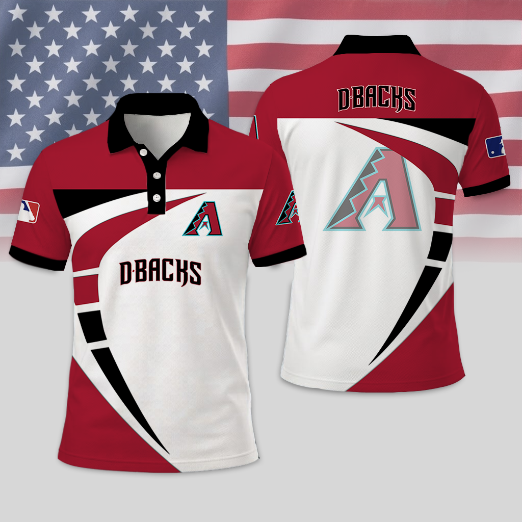 LIMITED EDITION - NEW CUSTOMIZED MLB07 ADS ARIZONA DIAMONDBACKS T-SHIRT, POLO SHIRT, ZIP POLO SHIRT, SWEATSHIRT, HOODIE & ZIP HOODIE