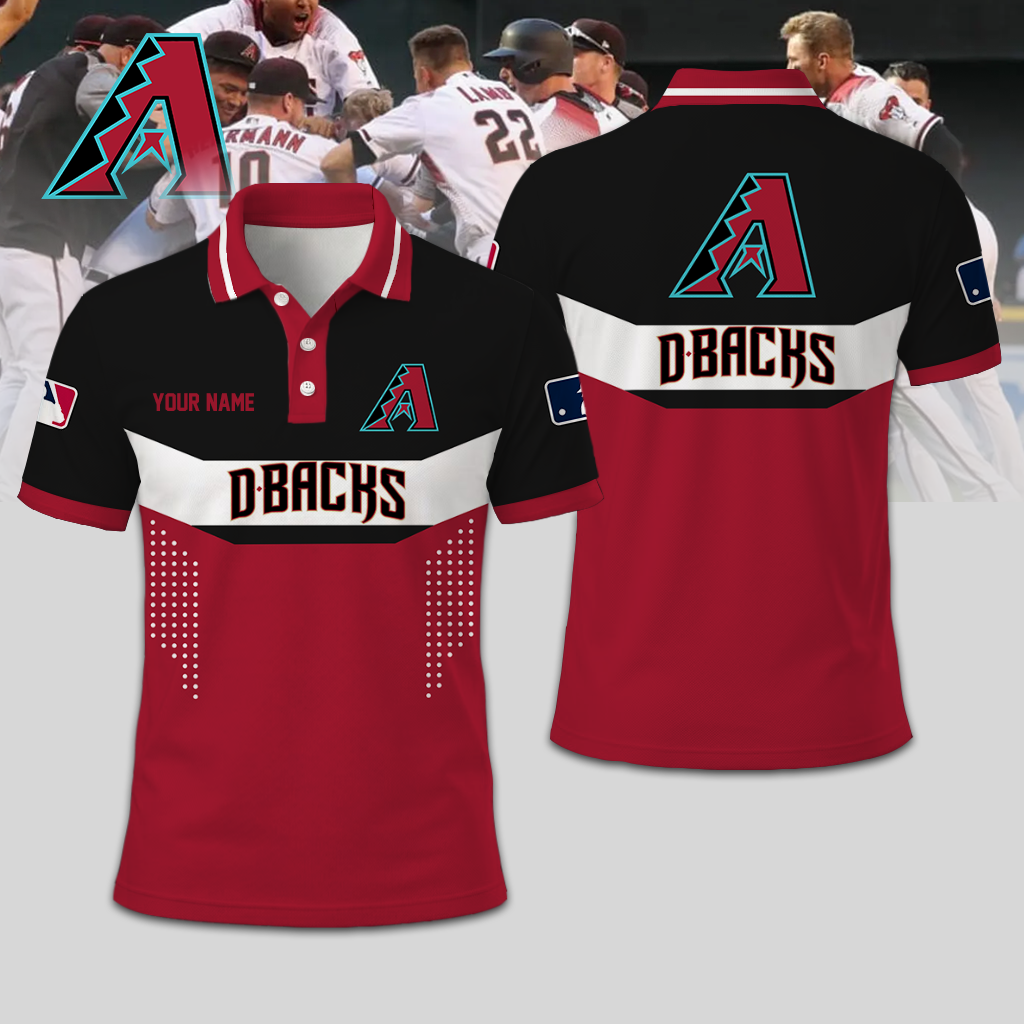 LIMITED EDITION - NEW CUSTOMIZED MLB07 ADS ARIZONA DIAMONDBACKS T-SHIRT, POLO SHIRT, ZIP POLO SHIRT, SWEATSHIRT, HOODIE & ZIP HOODIE