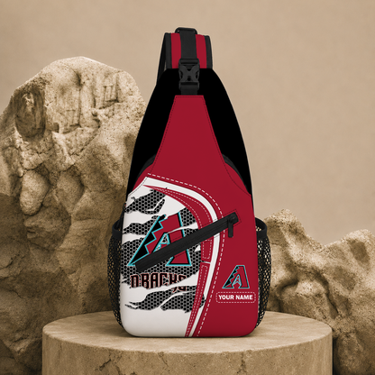 EXCLUSIVE EDITION - NEW CUSTOMIZED MLB07 ADS ARIZONA DIAMONDBACKS SLING BAG