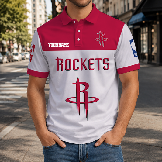 VIRAL EDITION - NEW CUSTOMIZED NBA07 HRO HOUSTON ROCKETS T-SHIRT, POLO SHIRT, ZIP POLO SHIRT, SWEATSHIRT, HOODIE & ZIP HOODIE