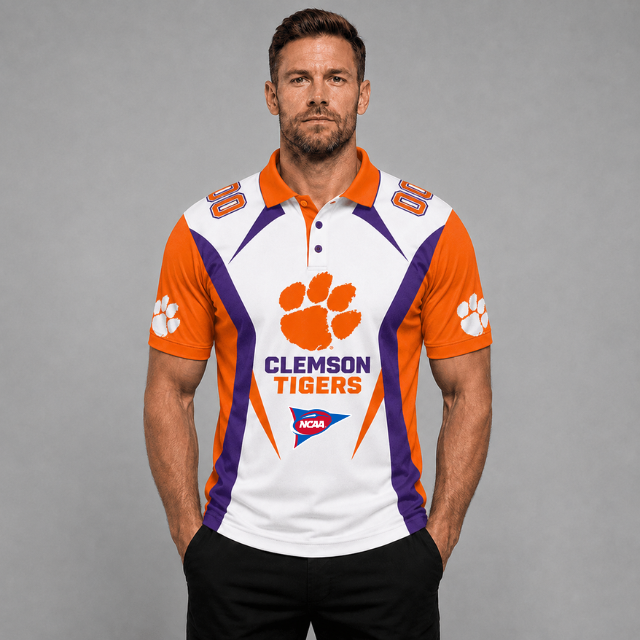 EXCLUSIVE EDITION - NEW CUSTOMIZED NCAA FBS07 CST CLEMSON TIGERS POLO SHIRT, ZIP POLO SHIRT, HOODIE, ZIP HOODIE, T-SHIRT & SWEATSHIRT