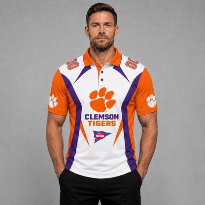 EXCLUSIVE EDITION - NEW CUSTOMIZED NCAA FBS07 CST CLEMSON TIGERS POLO SHIRT, ZIP POLO SHIRT, HOODIE, ZIP HOODIE, T-SHIRT & SWEATSHIRT