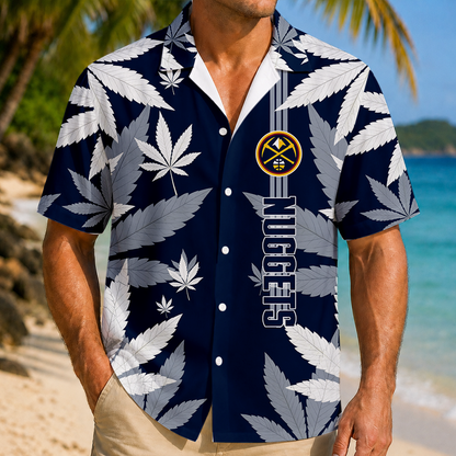 FINAL SALE - NEW CUSTOMIZED NBA08 DNU DENVER NUGGETS UNISEX HAWAIIAN SHIRT