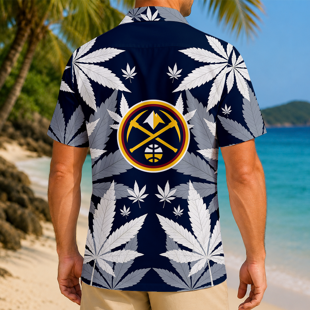 FINAL SALE - NEW CUSTOMIZED NBA08 DNU DENVER NUGGETS UNISEX HAWAIIAN SHIRT