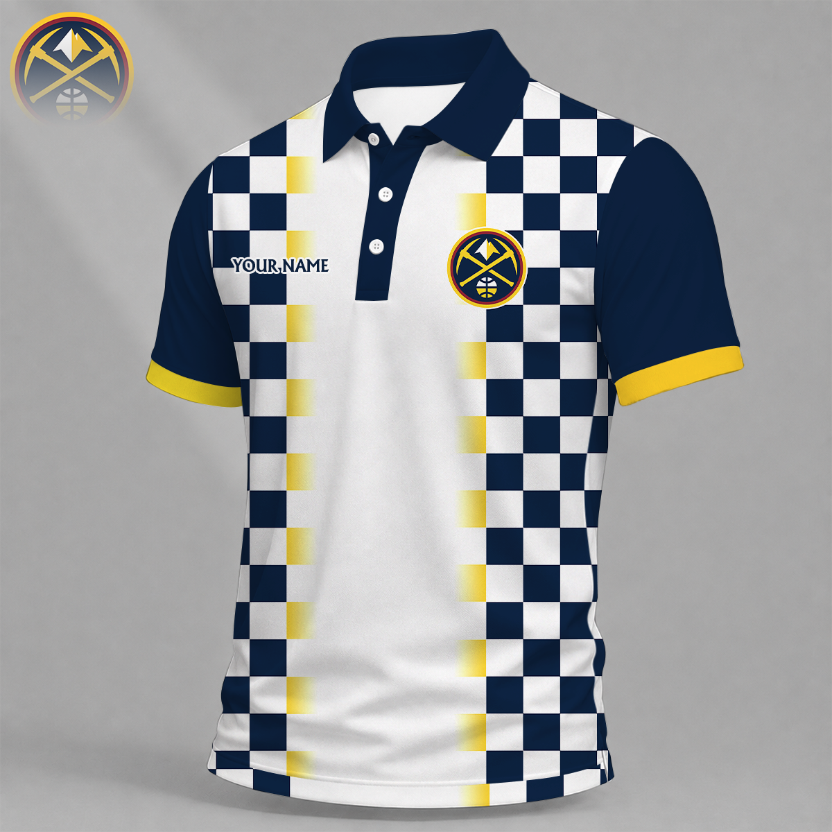 LIMITED EDITION - NEW CUSTOMIZED NBA08 DNU DENVER NUGGETS T-SHIRT, POLO SHIRT, ZIP POLO SHIRT, SWEATSHIRT, HOODIE & ZIP HOODIE