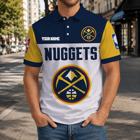 VIRAL EDITION - NEW CUSTOMIZED NBA08 DNU DENVER NUGGETS T-SHIRT, POLO SHIRT, ZIP POLO SHIRT, SWEATSHIRT, HOODIE & ZIP HOODIE