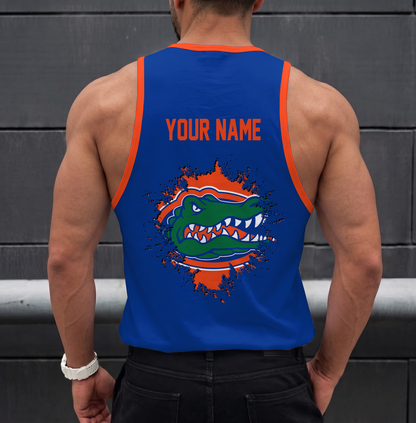 SPECIAL EDITION - NEW CUSTOMIZED NCAA CWS08 FLG FLORIDA GATORS UNISEX TANK TOP