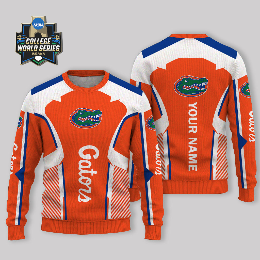 LIMITED EDITION - NEW CUSTOMIZED NCAA CWS08 FLG FLORIDA GATORS UGLY SWEATER