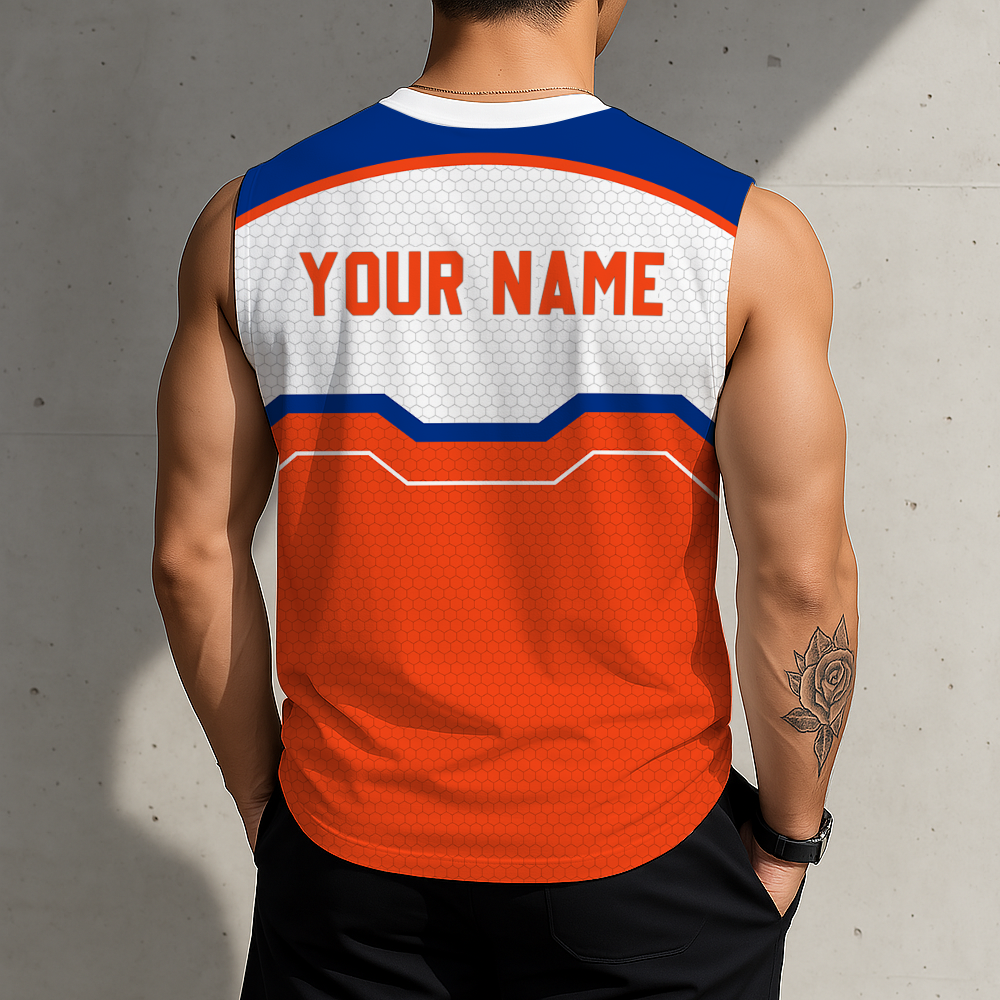 LIMITED EDITION - NEW CUSTOMIZED NCAA CWS08 FLG FLORIDA GATORS MEN'S GYM SHIRT
