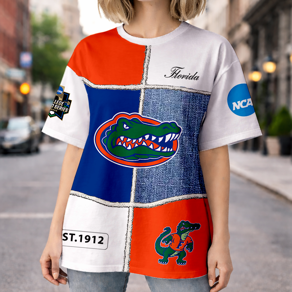 LIMITED DROP - NEW CUSTOMIZED | NCAA CWS08 FLG FL GATORS HOODIE, T-SHIRTS, ZIP HOODIE, SWEATSHIRTS & POLO SHIRT