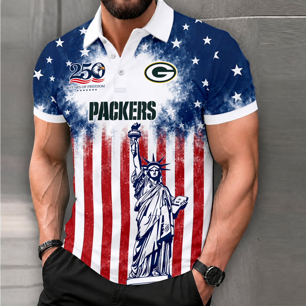 MEGA SALE - NEW CUSTOMIZED NFL08 GBP GREEN BAY PACKERS POLO SHIRT, ZIP POLO SHIRT & T-SHIRTS