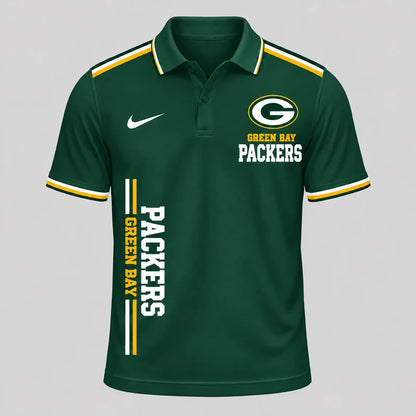 VIRAL EDITION - NEW CUSTOMIZED NFL08 GBP GREEN BAY PACKERS T-SHIRT, POLO SHIRT, ZIP POLO SHIRT, SWEATSHIRT, HOODIE & ZIP HOODIE