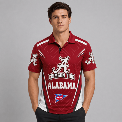 ELITE EDITION - NEW CUSTOMIZED NCAA FBS08 ABC ALABAMA CRIMSON TIDE POLO SHIRT, ZIP POLO SHIRT, HOODIE, ZIP HOODIE, T-SHIRT & SWEATSHIRT