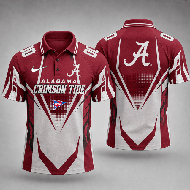 VIRAL EDITION - NEW CUSTOMIZED NCAA FBS08 ABC ALABAMA CRIMSON TIDE POLO SHIRT, ZIP POLO SHIRT, HOODIE, ZIP HOODIE, T-SHIRT & SWEATSHIRT