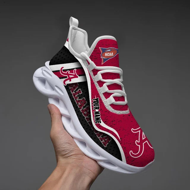 HOT DEAL - NEW CUSTOMIZED NCAA FBS08 ABC ALABAMA CRIMSON TIDE CLUNKY SNEAKERS