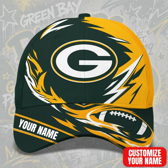 EXCLUSIVE EDITION - NEW CUSTOMIZED NFL08 GBP GREEN BAY PACKERS CLASSIC CAP