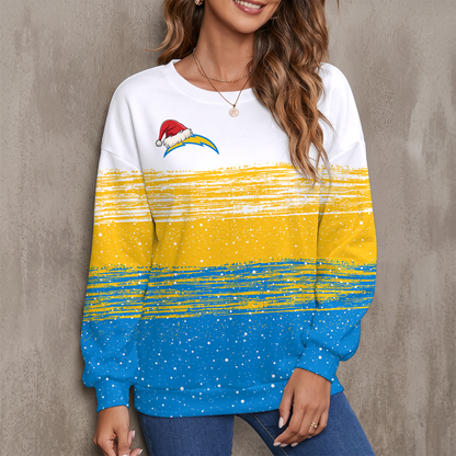 ELITE EDITION - NEW CUSTOMIZED NFL09 LAC LOS ANGELES CHARGERS UNISEX SWEATSHIRT, HOODIE & ZIP HOODIE