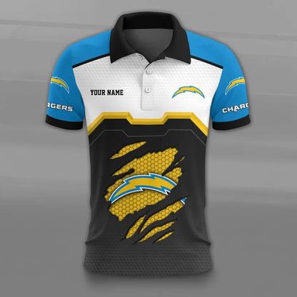VIRAL EDITION - NEW CUSTOMIZED NFL09 LAC LOS ANGELES CHARGERS T-SHIRT, POLO SHIRT, ZIP POLO SHIRT, SWEATSHIRT, HOODIE & ZIP HOODIE
