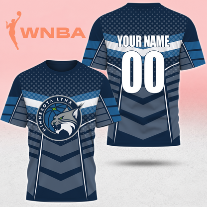 SPECIAL EDITION - NEW CUSTOMIZED WNBA09 MNL MINNESOTA LYNX T-SHIRT, POLO SHIRT, ZIP POLO SHIRT, SWEATSHIRT, HOODIE & ZIP HOODIE