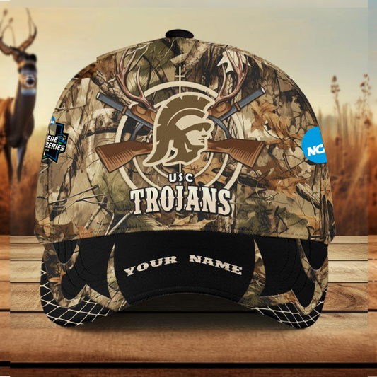 LIMITED EDITION - NEW CUSTOMIZED CWS NCAA09 USC USC TROJANS CLASSIC CAP