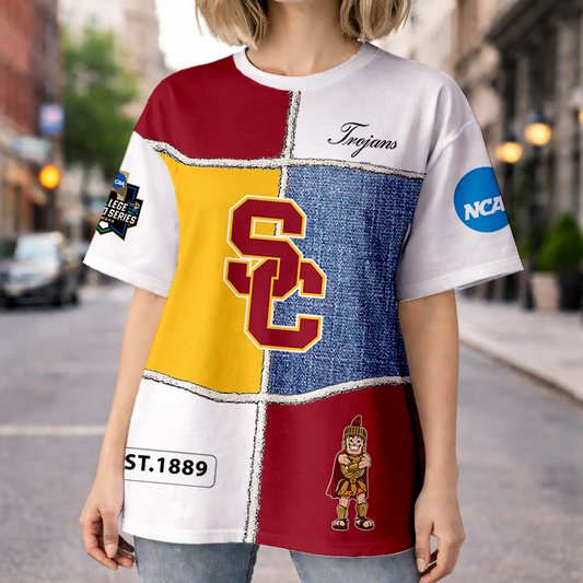 LIMITED DROP - NEW CUSTOMIZED | NCAA CWS09 USC USC TROJANS HOODIE, T-SHIRTS, ZIP HOODIE, SWEATSHIRTS & POLO SHIRT