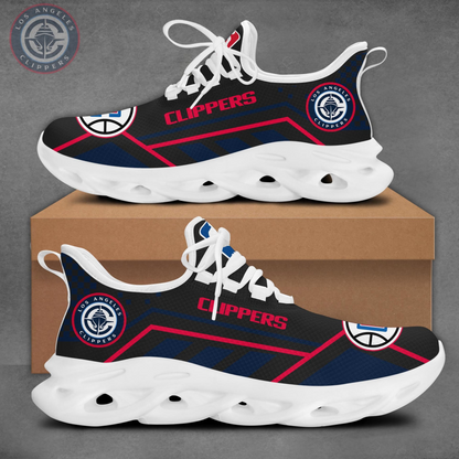 LIMITED EDITION - NEW CUSTOMIZED NBA10 LCL LOS ANGELES CLIPPERS MAX SOUL SHOES