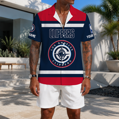 LIMITED EDITION - NEW CUSTOMIZED NBA10 LCL LOS ANGELES CLIPPERS UNISEX HAWAIIAN SHIRT