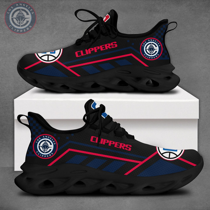 LIMITED EDITION - NEW CUSTOMIZED NBA10 LCL LOS ANGELES CLIPPERS MAX SOUL SHOES