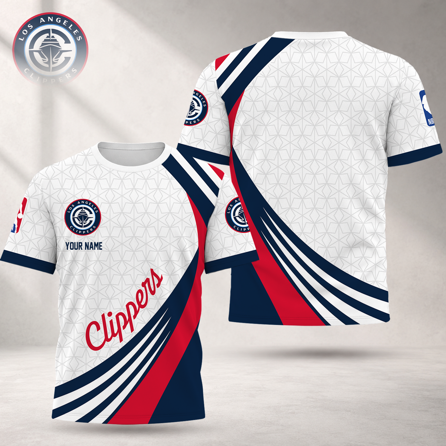 FINAL SALE - NEW CUSTOMIZED NBA10 LCL LOS ANGELES CLIPPERS T-SHIRT, POLO SHIRT, ZIP POLO SHIRT, SWEATSHIRT, HOODIE & ZIP HOODIE